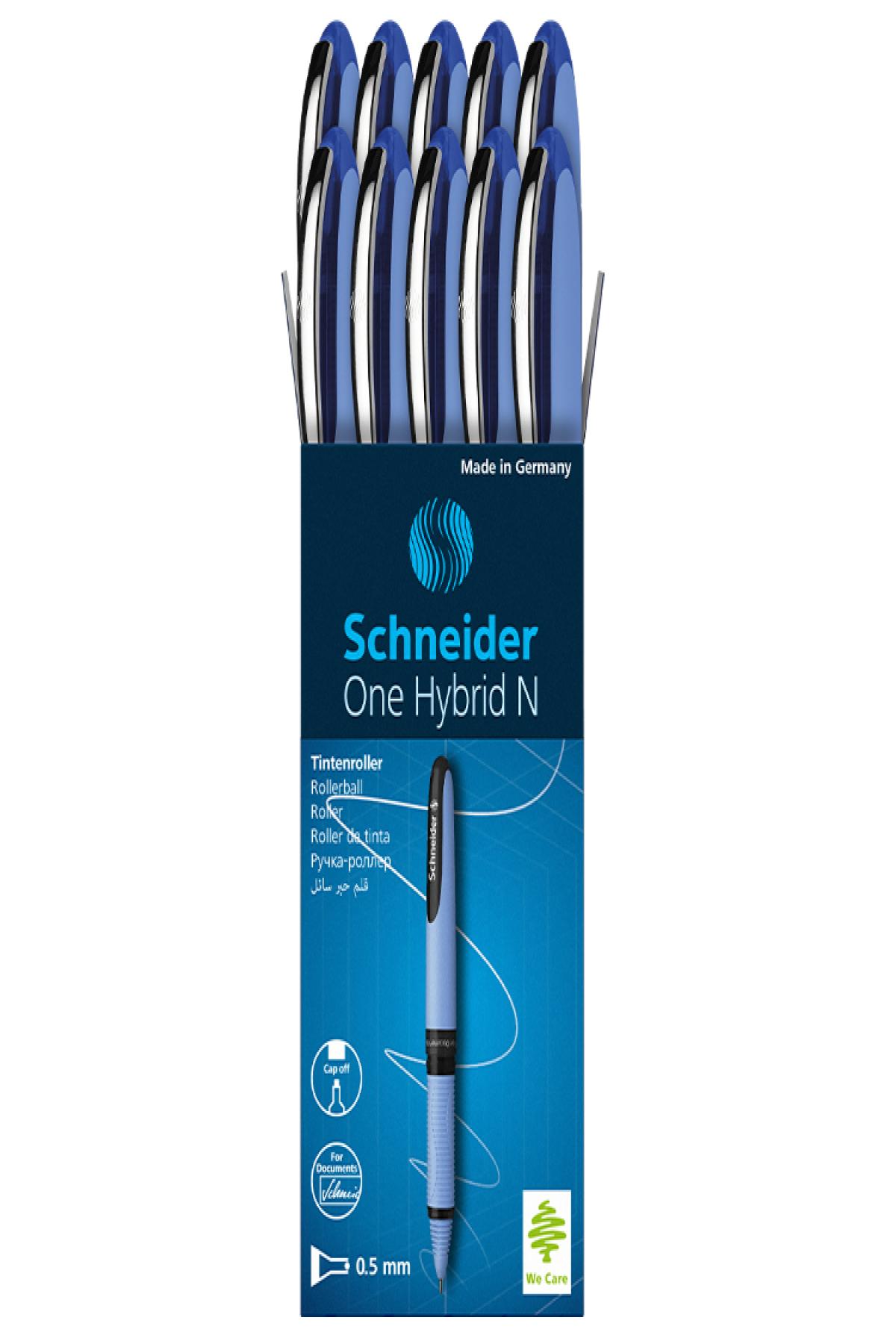 Schneider One Hybrid N İğne Uç 0.5 Roller Mavi 183503