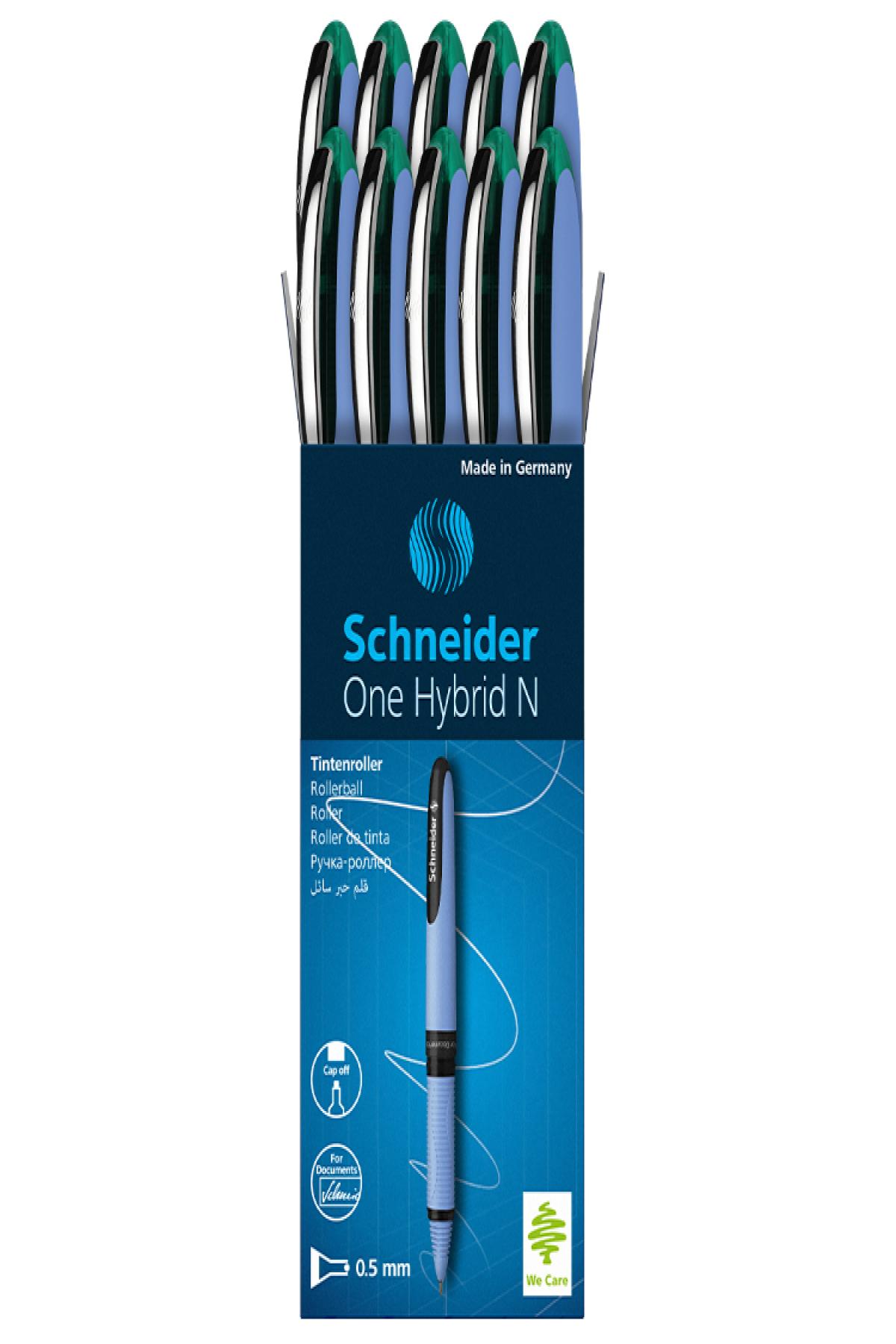 Schneider One Hybrid N İğne Uçlu 0.5 Roller Kalem Yeşil