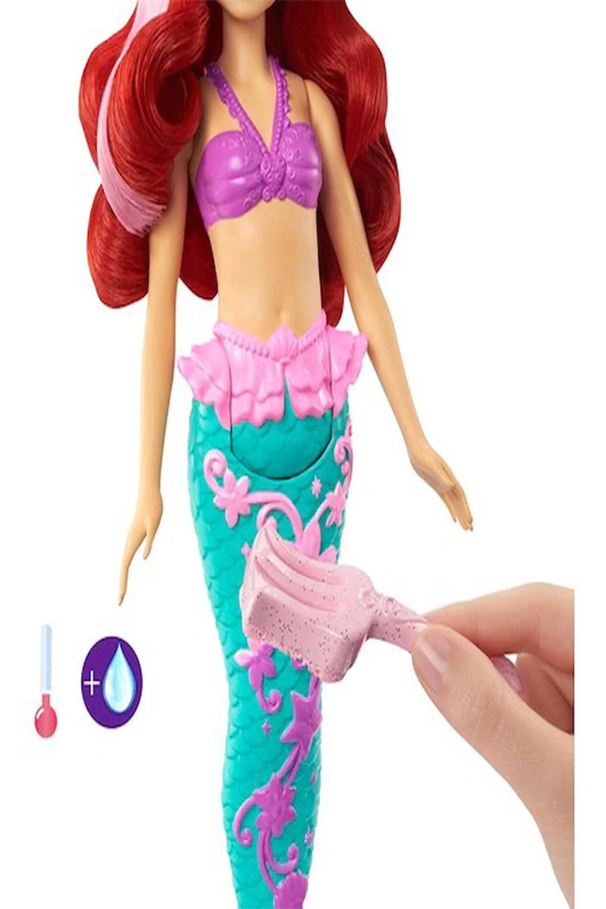 Mattel HLW00 Disney Princess Renk Değiştiren Deniz Kızı Ariel 120239 *4