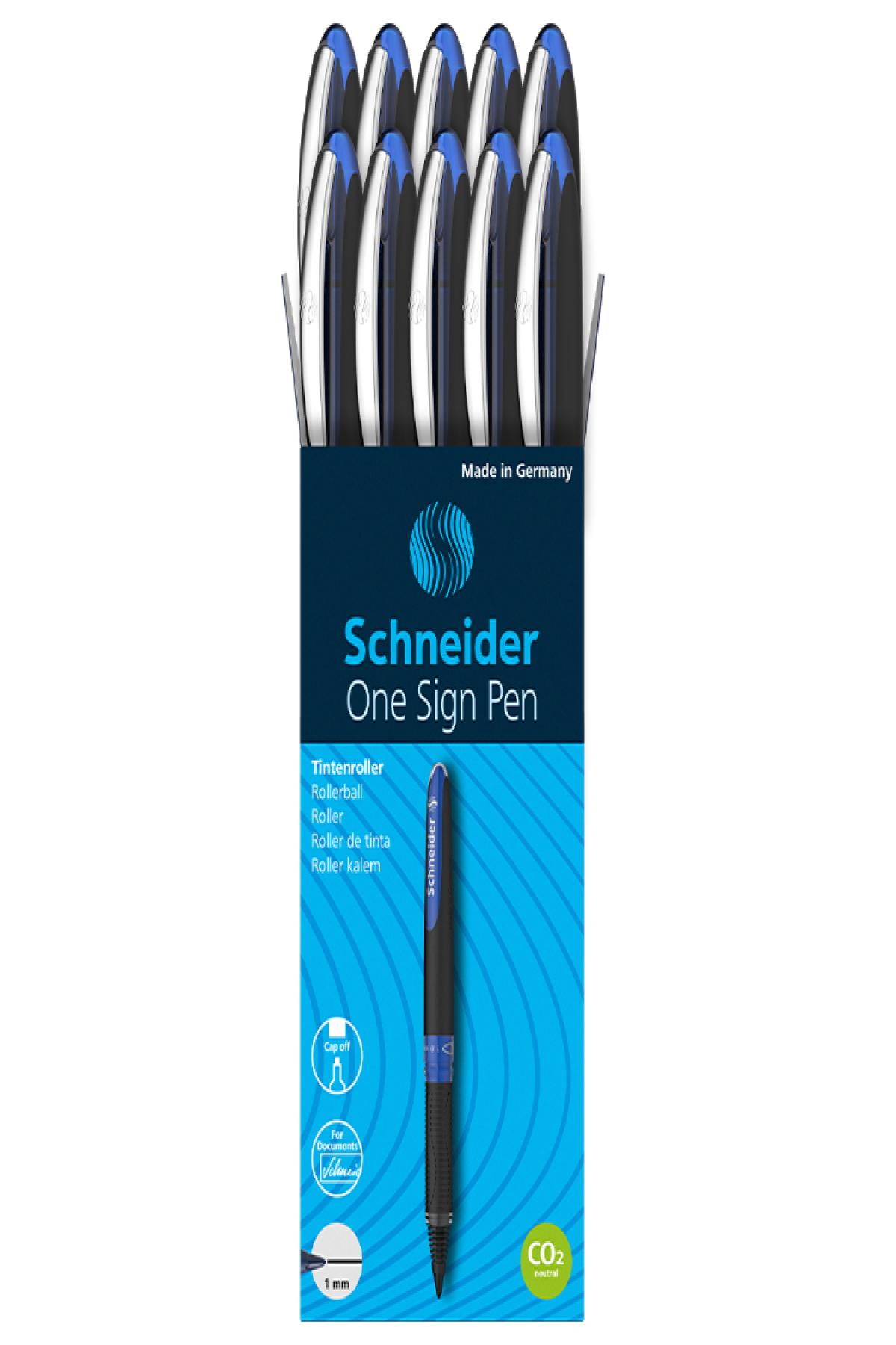 Schneider One Sign Pen Kalem Mavi 1.0Mm.183603 Scr252