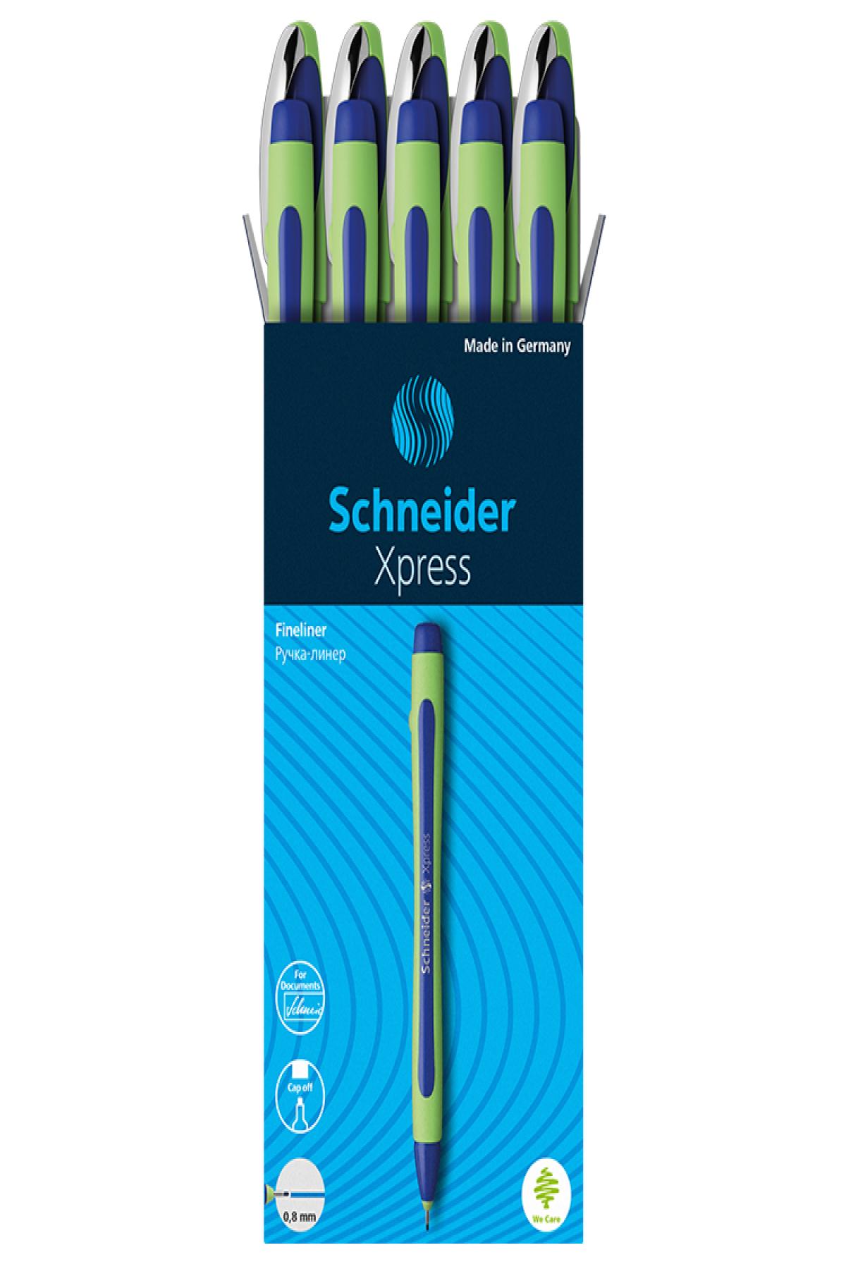 Schneider Fineliner Kalem Xpress 0.8 Mm Mavi 19003 Scr092