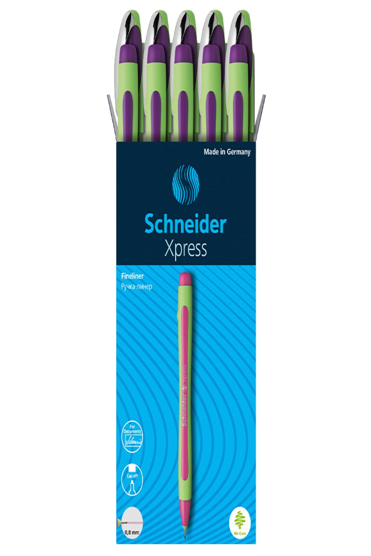 Schneider Fineliner Kalem Xpress 0.8 Mm Mor 190008  Scr093A