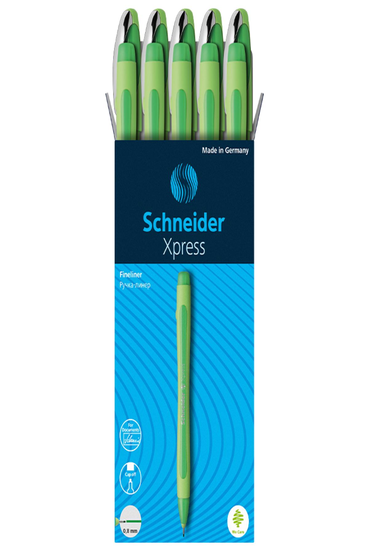 Schneider Fineliner Kalem Xpress 0.8 Mm Yeşil Scr093 190004