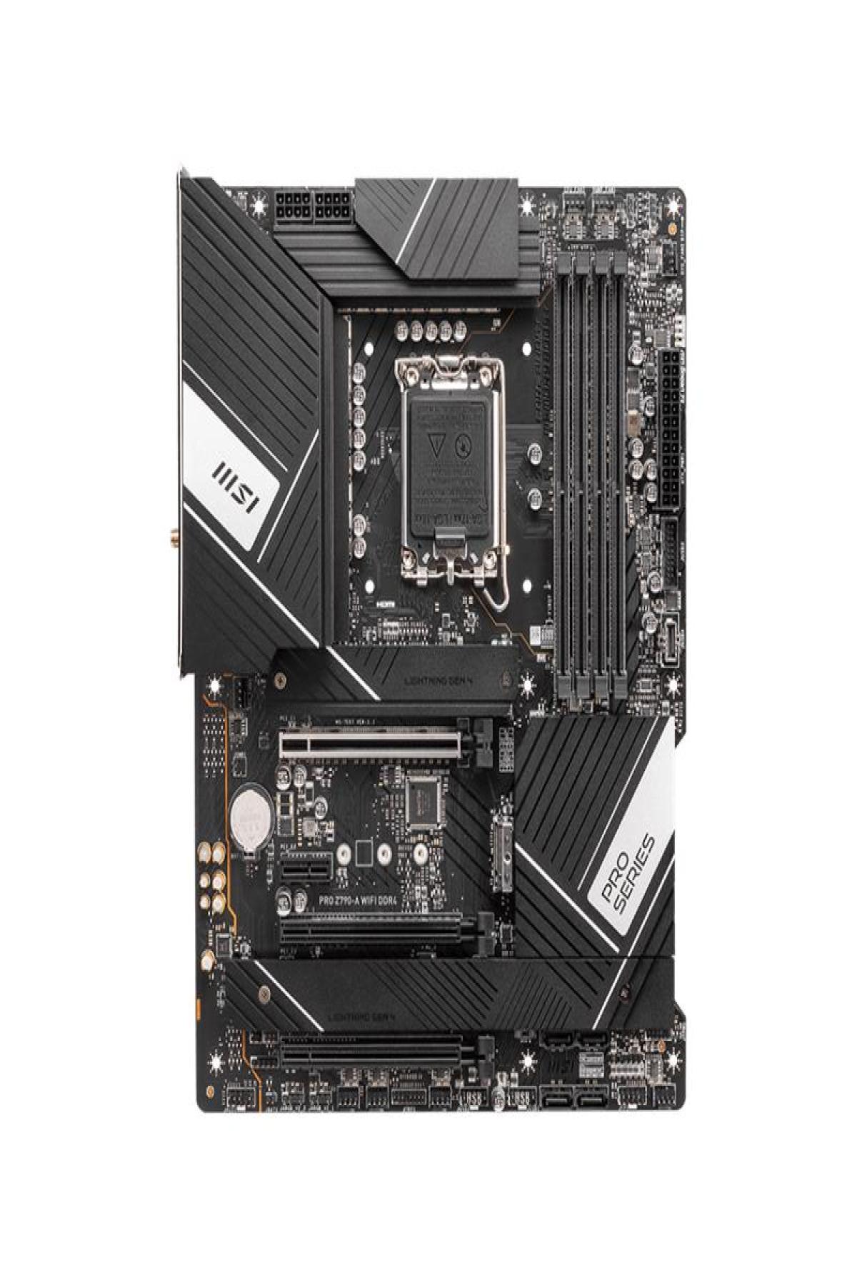 MSI PRO Z790 A WIFI DDR4 5333MHZ 1XHDMI 1XDP 4XM.2 ATX 1700P (12. / 13. VE 14. NESİL İŞLEMCİ UYUMLU)