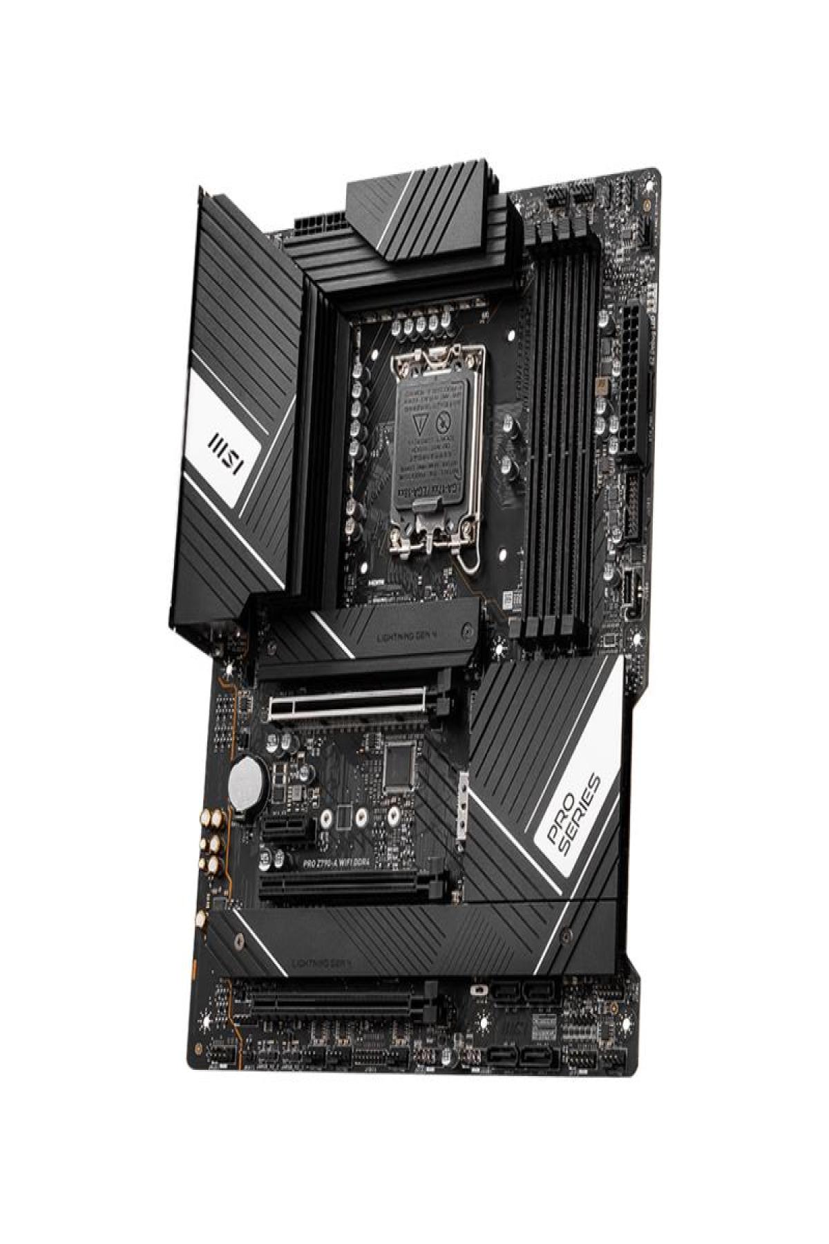 MSI PRO Z790 A WIFI DDR4 5333MHZ 1XHDMI 1XDP 4XM.2 ATX 1700P (12. / 13. VE 14. NESİL İŞLEMCİ UYUMLU)