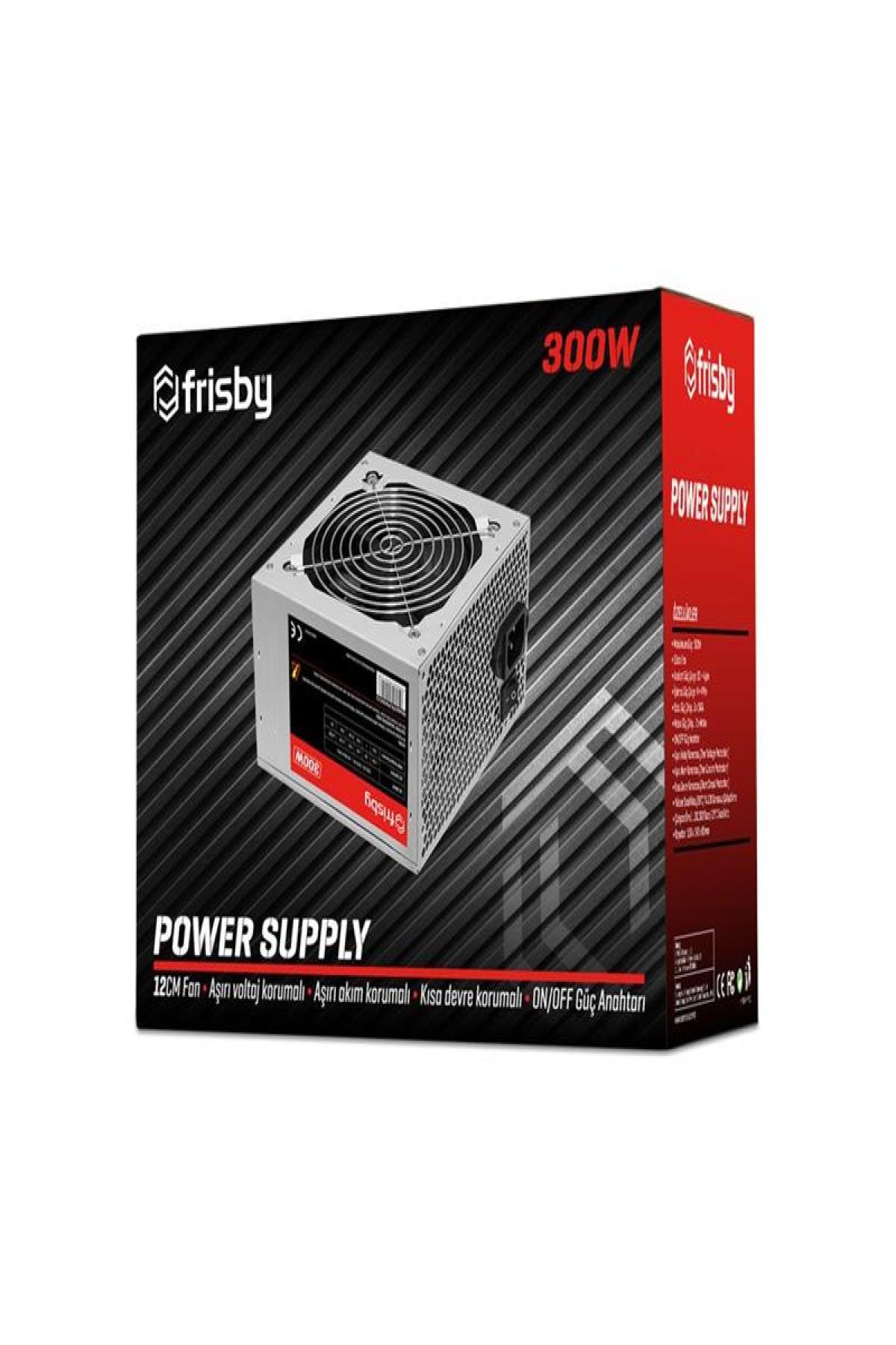 FRISBY FR PW30C12 300W 120MM FAN POWER SUPPLY