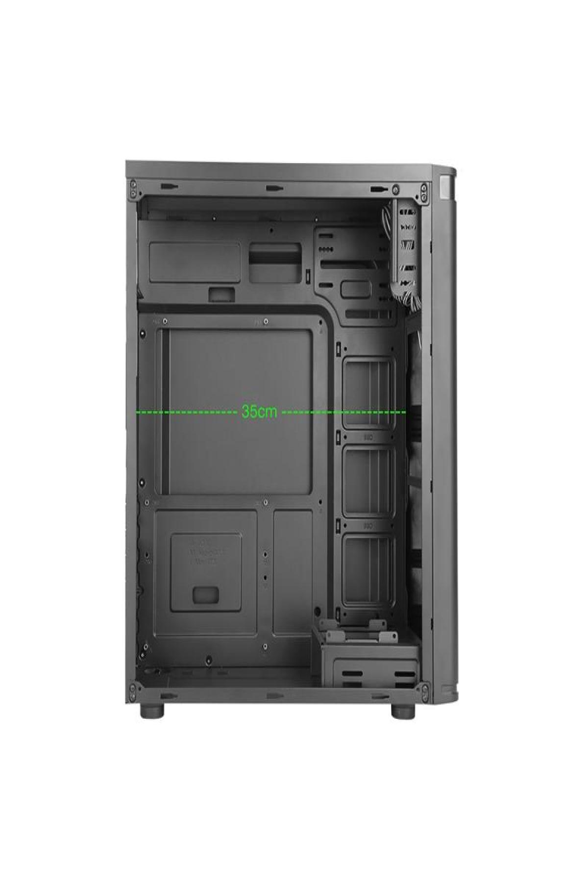 FRISBY FC 2905B 400W 1X120MM FAN USB 3.0 MİDİ TOWER SİYAH KASA
