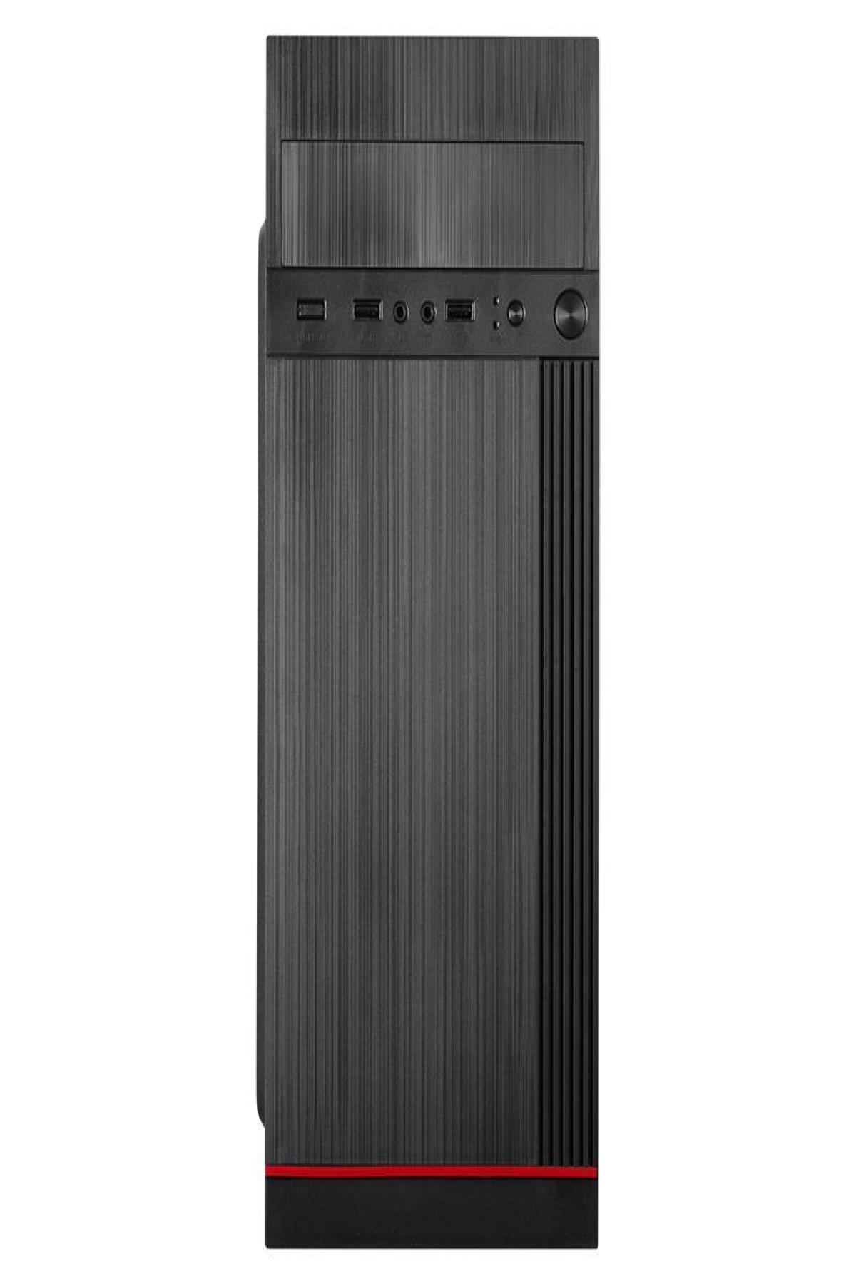 EVEREST K310 PEAK 350W SMD PSU 2*USB2.0+HD AUDİO MİD TOWER KOMPAKT TASARIM ATX PC KASASI