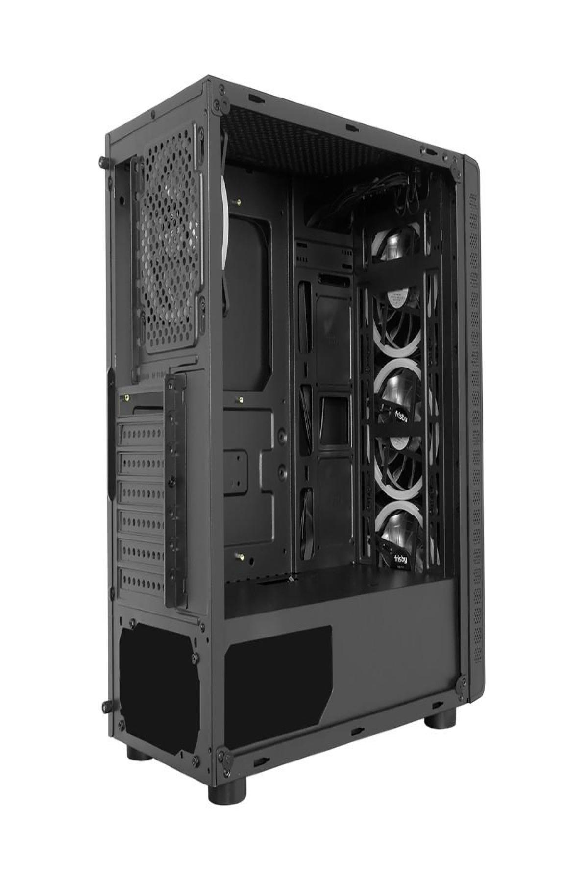 FRISBY FC 9320G 600W 80PLUS 4 X DUAL RGB KUMANDA MIDI TOWER KASA