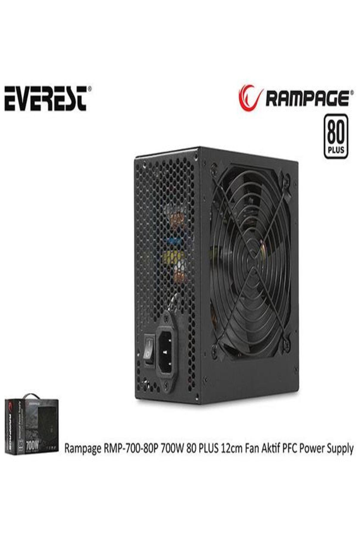 RAMPAGE RMP 700 80P 12 CM 80 PLUS POWER 700W