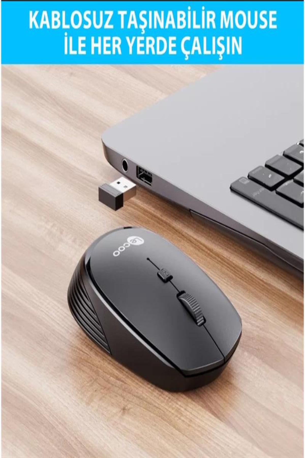 LENOVO LECOO USB OPTİK KABLOSUZ MOUSE GRİ WS202-G