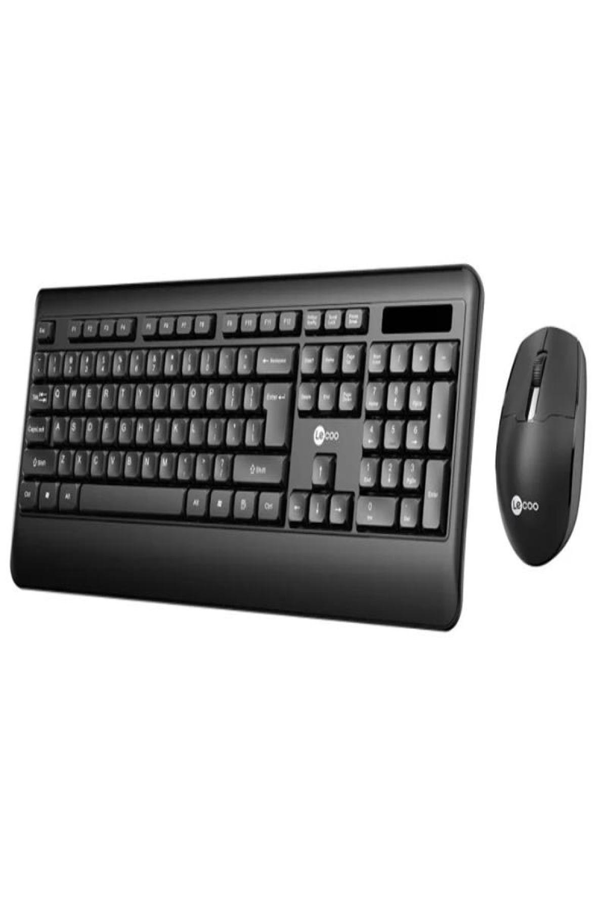 LENOVO LECOO KABLOSUZ TÜRKÇE Q KLAVYE MOUSE SET SİYAH KW202-S